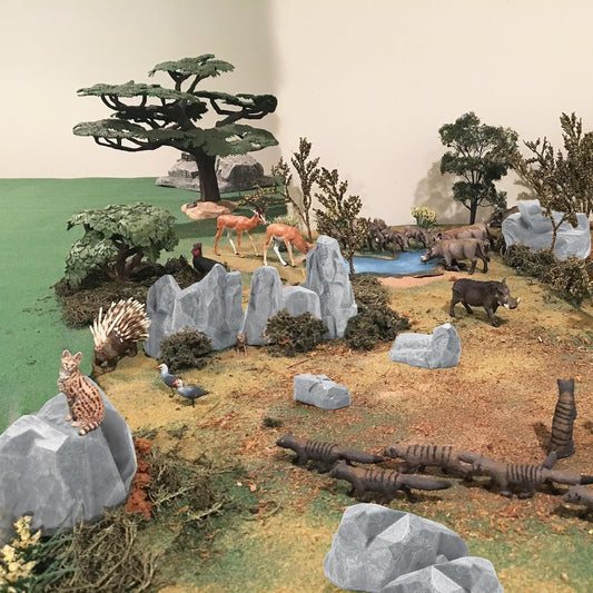 Miniature Plain Rock Set