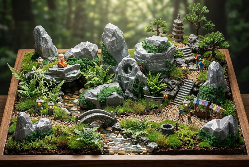 Zen & Woodland Scenery