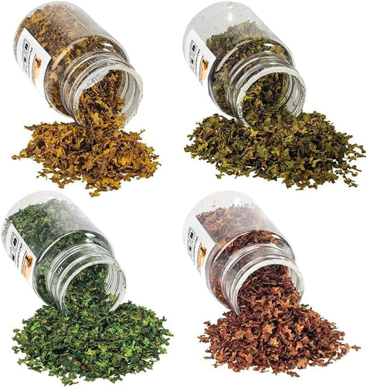 Miniature Artificial Scatter Leaves for Diorama