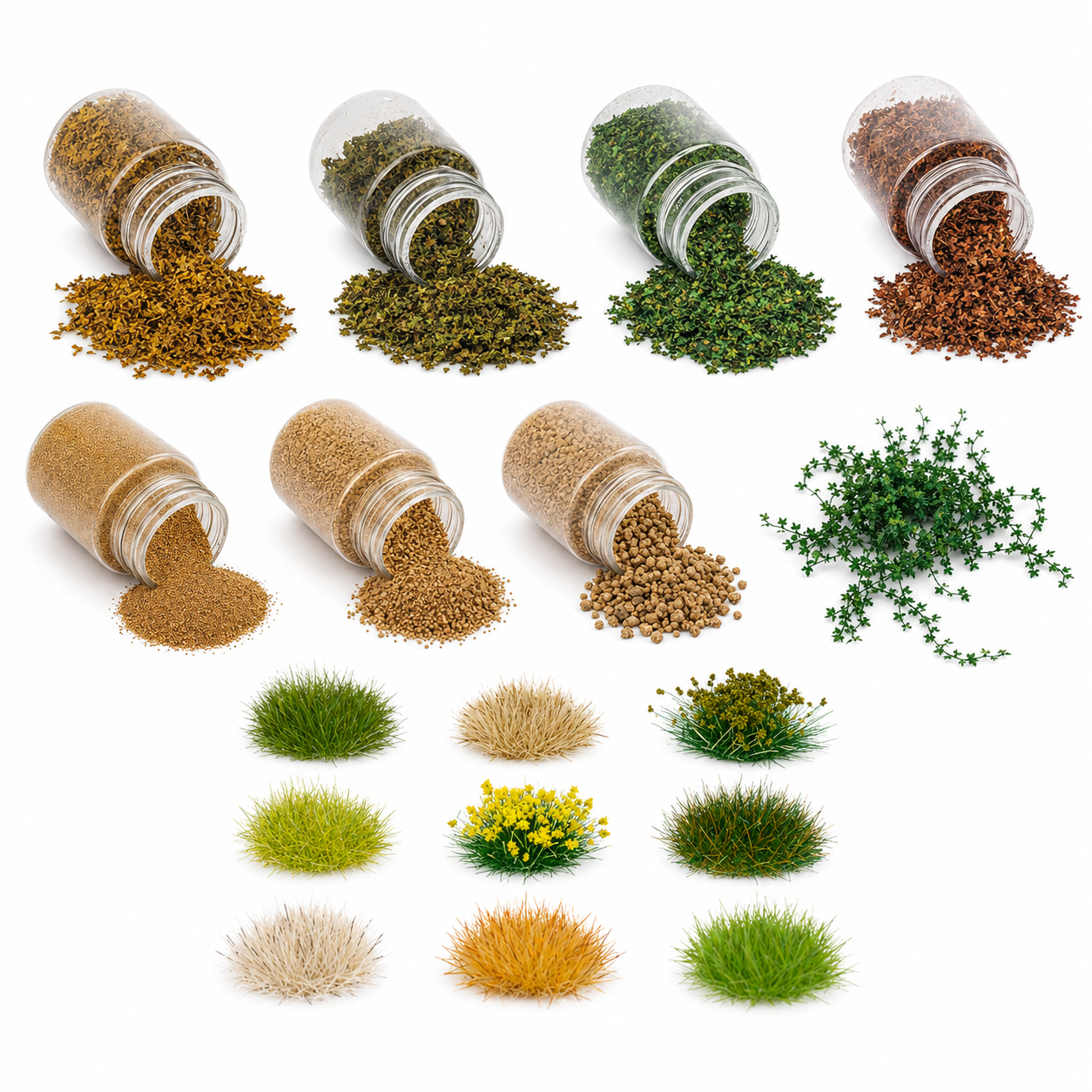 Quick Basing Starter Kit – Foliage, Gravel, Vines & Tufts