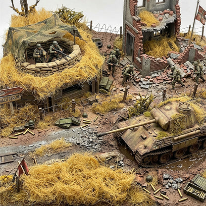 Simulation Grass Tufts for Model Railway & Military Landscape