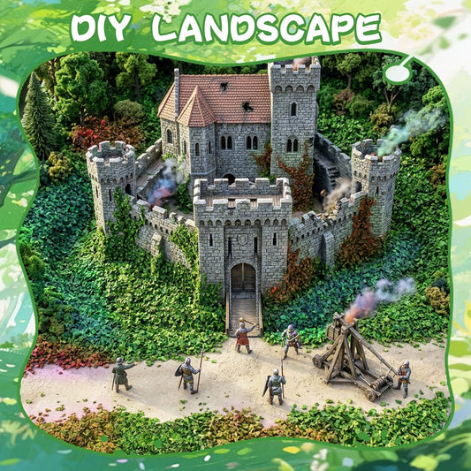 Miniature Artificial Scatter Leaves for Diorama
