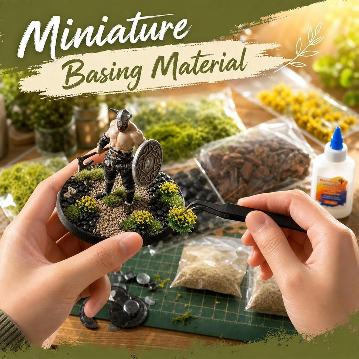 Miniature Basing Material Kit