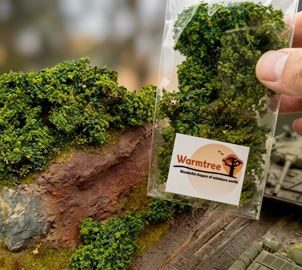 Long Shrubs & Bushes for Miniature Diorama