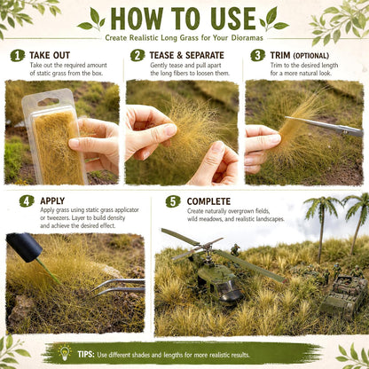 Simulation Grass Tufts