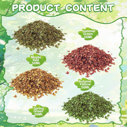 Miniature Artificial Scatter Leaves for Diorama