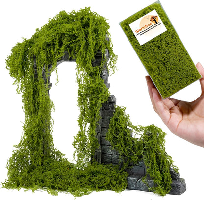 Warmtree Miniature Simulation Vines (Light Green) for Model Railway & Diorama Landscape